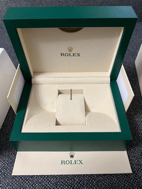 rolex 14.00 01|GENUINE ROLEX WATCH BOX LADIES VINTAGE RED .